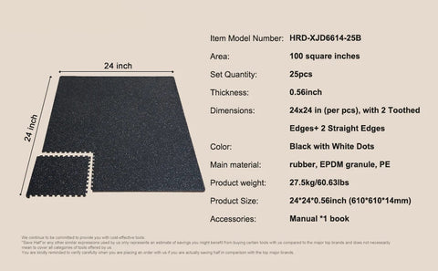 Rubber tegels - puzzelmat - speelmat - EVA schuim speelmat - 0.56 Inch - met EVA schuim dikke vloermatten - in elkaar grijpende puzzel voor sportschool thuis - wit 48m²