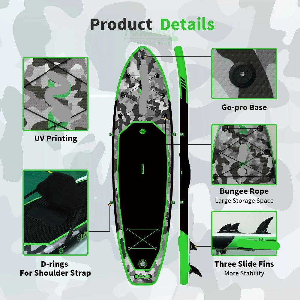 Opblaasbaar Stand Up Paddle Board - Sup Board - Supboard - 330x84x15 cm - voor Volwassenen - Max 150 kg – Antislip – Voor Meer - Rivier - Zee - Inclusief Paddle - Rugzak - Zadel & Accessoires - Rood