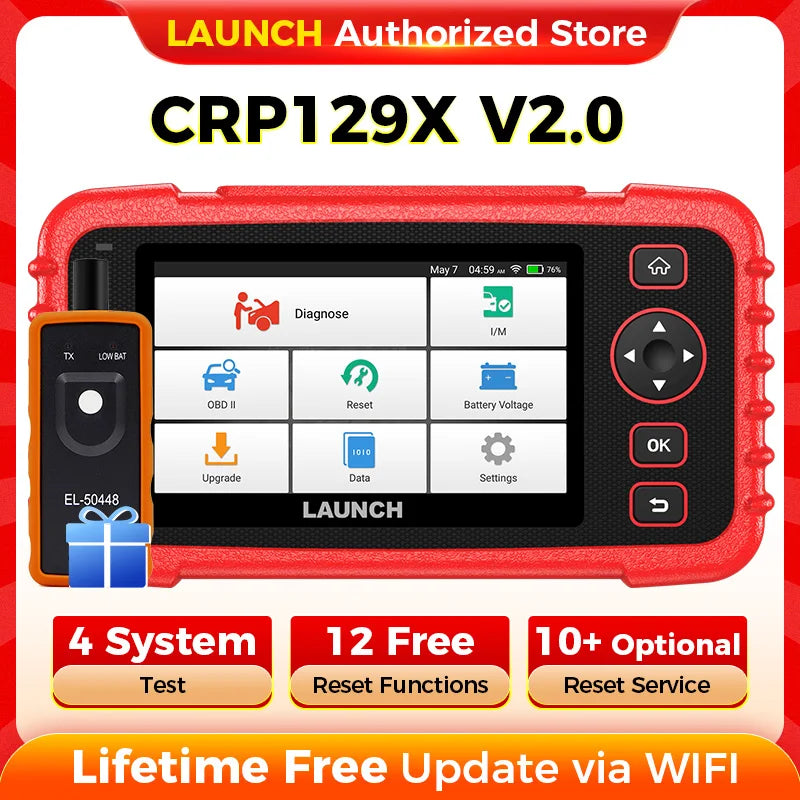 Auto Sleutel Programmer – Sleutelcode Lezer – Immobilizer Tool – Sleutel Simulator – Chip Uitlezer – Bluetooth Verbinding – Multi-merk Compatibiliteit - QUORE