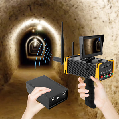 Metaaldetector – Schatzoeker – Metaalvinder – Dieptemeter – Geavanceerd – Detectieafstand 1000 Meter – Automatisch 360° Rotatiesysteem