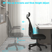 Bureaustoelen - Gaming Bureaustoel - Ergonomische bureaustoel - Bureaustoelen voor Volwassenen - Chair - Zwart