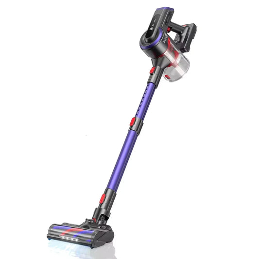 Cordless Stick Vacuum Cleaner - Stick Vacuum Cleaner - Vacuum Cleaner - Cordless Stick Vacuum Cleaner - Powerful Suction - Dust Container 1.5 l - 38000 PA - 450 W - HEPA Filter - Purple