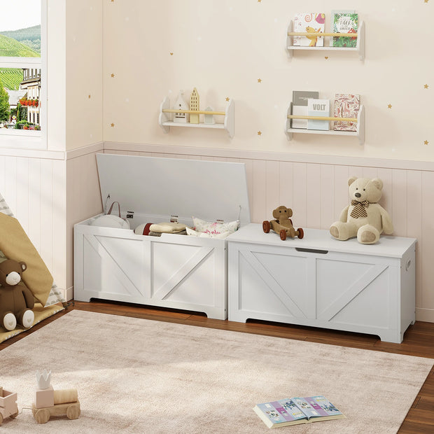 Opbergkast Speelgoed - Speelgoedkast - Opbergkist - Schoenenbank - 76L - Opslag - Woonkamer