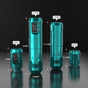 T-Rex - Tattoo Machine - Tattoo Pen - Tattoo Set - Complete Set for Beginners &amp; Advanced - Tattoo Machine Pen - 12V - Vegetable