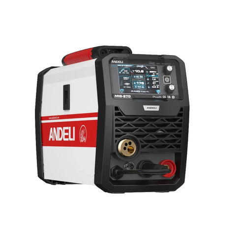 Andeli - Lasmachine - Elektrische Lasser - Halfautomatische Lasmachine - 5 in 1 - Aluminium Laspistool - MIG/TIG Lasser
