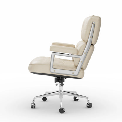 Gamestoel – Gaming Stoel – Game Stoel – Bureaustoel – Gamingchair – Echt Leren Bekleding – Ergonomisch Met Verstelbare Rugleuning