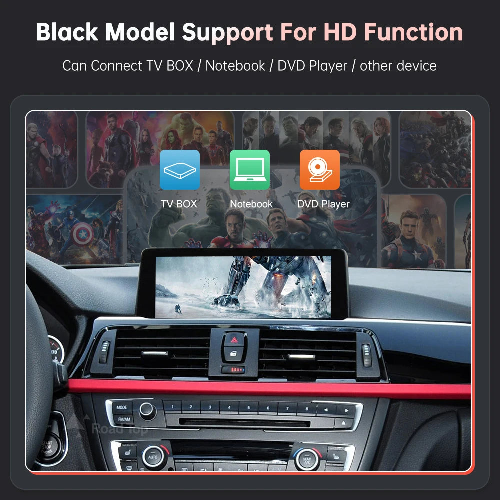 Draadloze CarPlay Module – Android Auto Interface – Smartphone Connectie Adapter – Multimedia Upgrade – NBT ID4 Zwart – Plug & Play Installatie – Mirror Link AirPlay ondersteuning