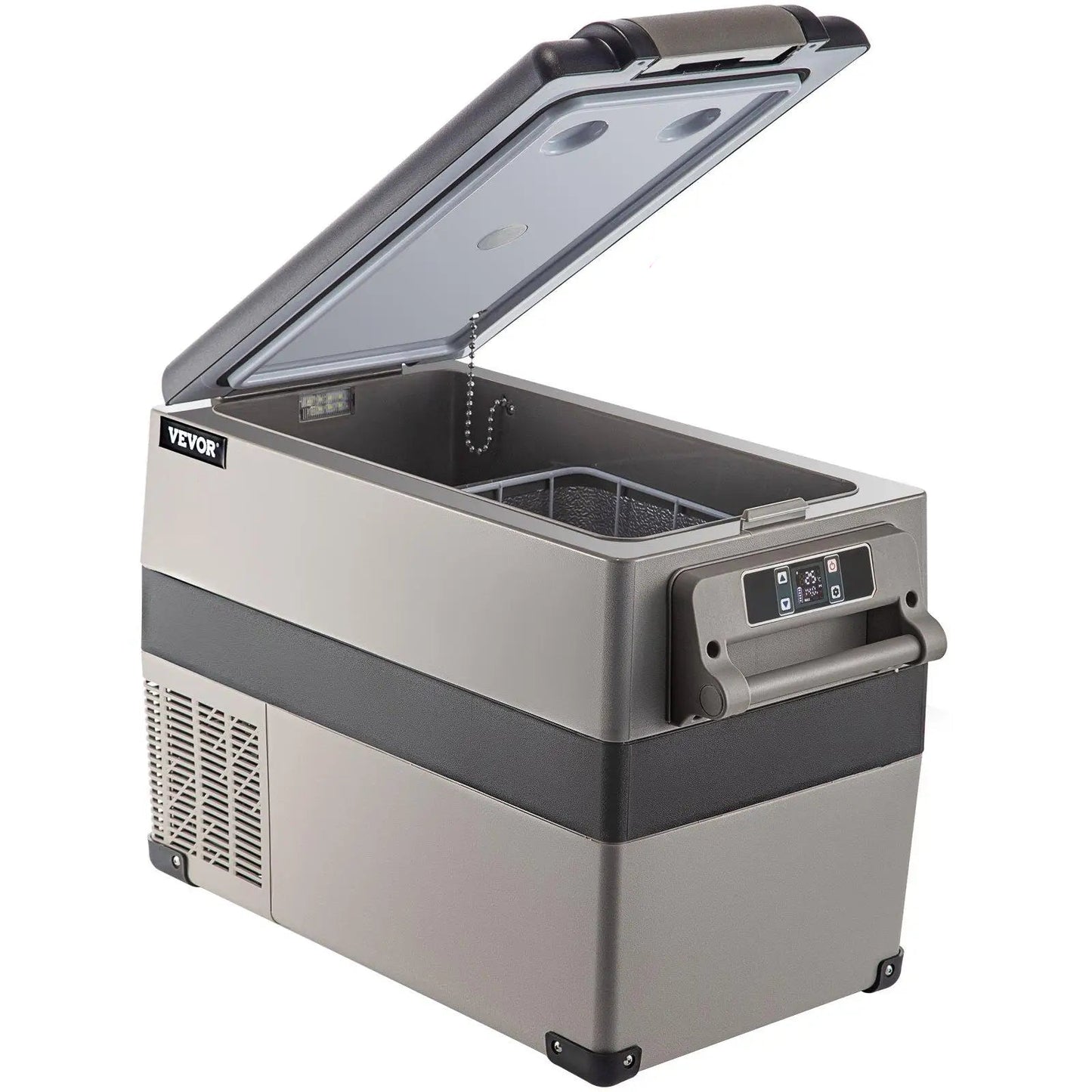 Auto Koelbox – Draagbare Koelbox – Mini Koelbox – Camping Koelbox – 35 Liter Inhoud – Stil Compressor – 12V/24V & 110-240V Gebruik