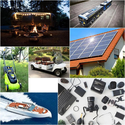 12V 300Ah LiFePO4 Batterij – Accu – Energieopslag – Lithium Accu – Camper Accu – Hoge Capaciteit 300Ah – Ingebouwd BMS Veiligheidssysteem