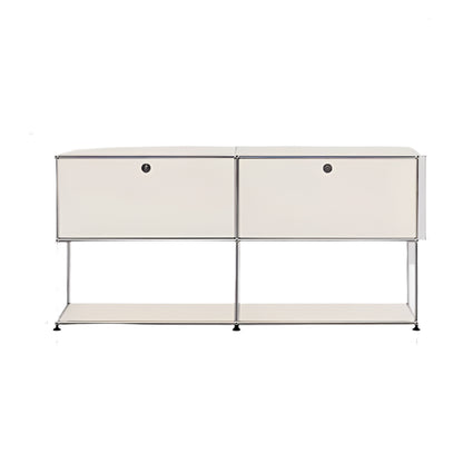 TV-Kast – TV-Meubel – Media Meubel – Woonkamer Kast – Roestvrij Staal – Modern Metalen Frame - Stijl 3