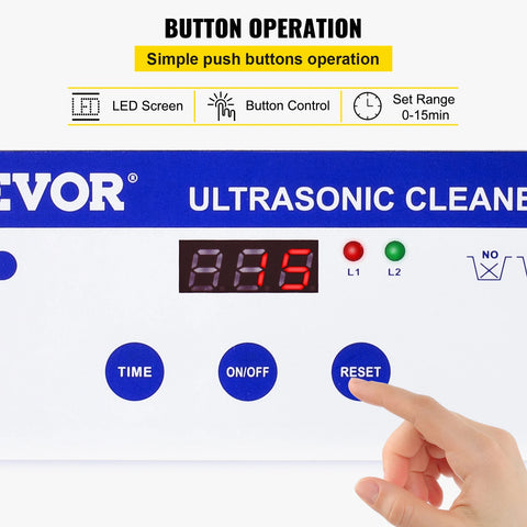 Vaatwasser - Vaatwasreiniger - Mini Vaatwasser - Camping Vaatwasser - Mini Wasmachine - Vrijstaand - Kleine - Compact - Draagbare Vaatwasser - Afwasmachine - Ultrasoon Bad Sonisch - 2L