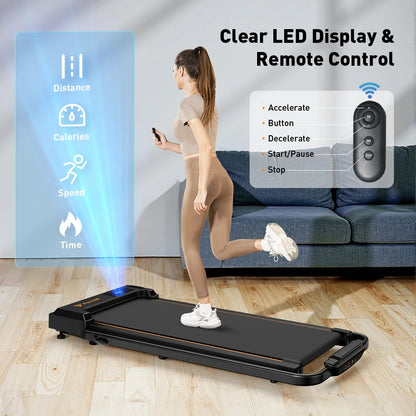 Loopband – Wandelband – Hardloopband – Walking Pad – Treadmill – Inklapbaar – 2,5 PK Motor – Snelheid 1-10 km/u