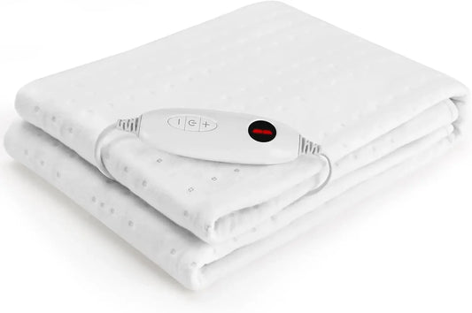 Elektrische Verwarmde Matrasbeschermer – Elektrische Matras – Warmtematras – Bedverwarmer – Verstelbare Matrasverwarming – 150 x 80 cm – 6 Temperatuurstanden