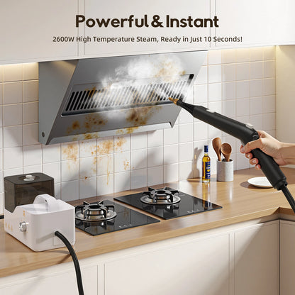 Handheld Stoomreiniger – Stoomreiniger – Dampfreiniger – Schoonmaakapparaat – Stoomapparaat – 105°C Stoom – 1,45 Liter Reservoir