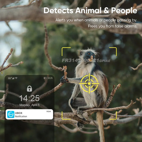 Professionele Wildcamera met Nachtzicht - Zonnepaneel - Solar - Wildcamera voor buiten - 4G - Incl. 64GB SD - 2024 model - QUORE