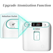 Zuurstofconcentrator - Oxygen Concentrator - Zuurstofpomp - Luchtreiniger - Pollen - Zuurstof - Draagbaar - 96% Concentratie - 1L-8L - Zuurstof Generator - Wit