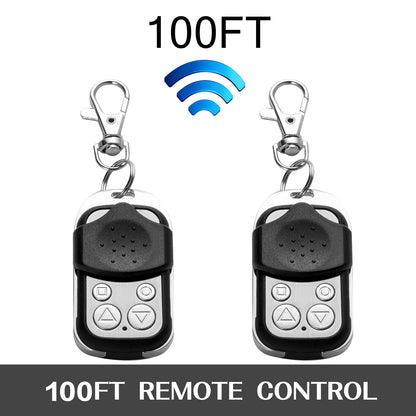 Automatische Schuifpoortopener – Poortopener – Schuifpoort Motor – Automatische Toegang – Afstandsbediening – 600 Kg Capaciteit – Waterbestendig - QUORE