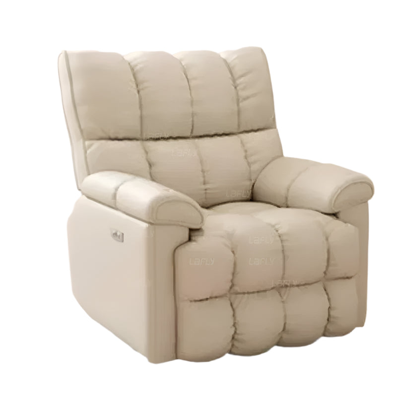 Fauteuil – Relaxstoel – Leunstoel – Lounge Fauteuil – Zitstoel – Kunstleer Bekleding – Opvouwbaar Design