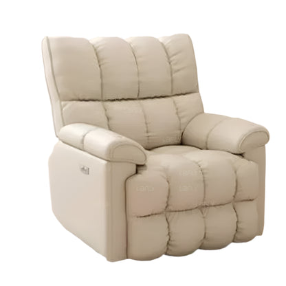 Fauteuil – Relaxstoel – Leunstoel – Lounge Fauteuil – Zitstoel – Kunstleer Bekleding – Opvouwbaar Design