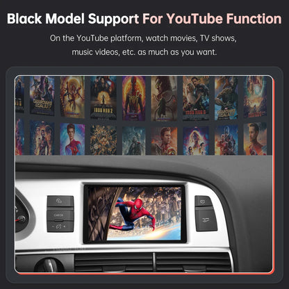 Draadloze CarPlay Android Auto Interface – Multimedia Systeem – Smartphone Integratie – Mirror Link – AirPlay – 3Gmmi Variant – USB Media Afspelen – Stuurwielbediening Ondersteuning