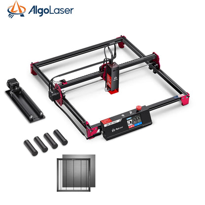 AlgoLaser AlgoOS Control DIY KIT MK2 10W Laser Engraver Cutter Machine 3.5Inch Touch Screen Engrave Stainless Steel Wood Acrylic