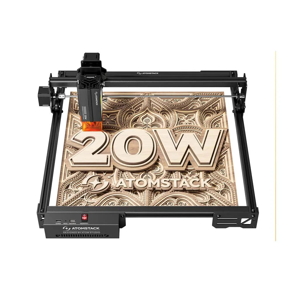 Lasergraveermachine – Laser Cutter – Gravure Machine – Snijmachine – Graveerapparaat – Werkgebied 400 X 365 Mm – Vaste Focus Laser