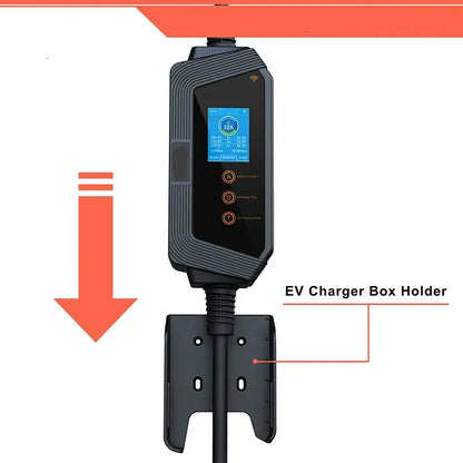 Laadpaal – Oplaadstation – Elektrische Autolader – Mobiele Laadpaal – 22 kW Vermogen – IP66 Waterdicht – Geen Adapter