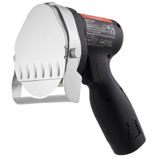 Doner mes - Elektrisch Dönermes - Elektrisch mes - Elektrisch Keukenmes - 100mm -  Flat Blade, Draadloos & Oplaadbaar voor Perfect Gesneden Vlees