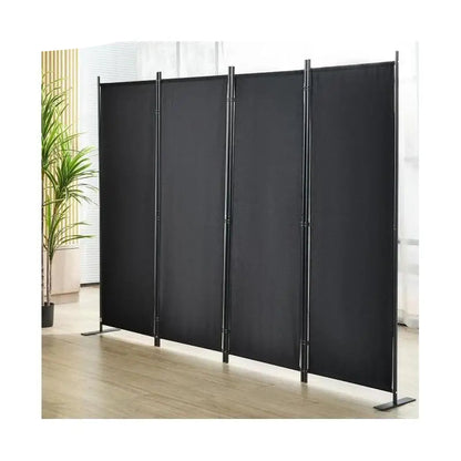 Room Divider - Partition Wall - Screen Partition - Room Divider Room Divider - 3 Panel - Size &amp; Height Adjustable Freestanding - Foldable - for Office Home - Black