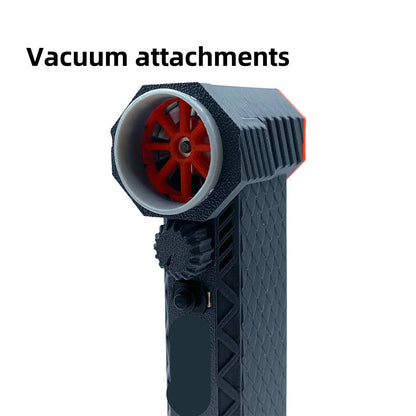 Turbo Fan - Luchtpistool - Stofblazer - Ventilator - Luchtblazer - 110000RPM - met 45m/s Windsnelheid - Borstelloze Jet Fan - Gecomprimeerde Luchtstofzuiger voor Computertoetsenborden en Elektronica - Zwart