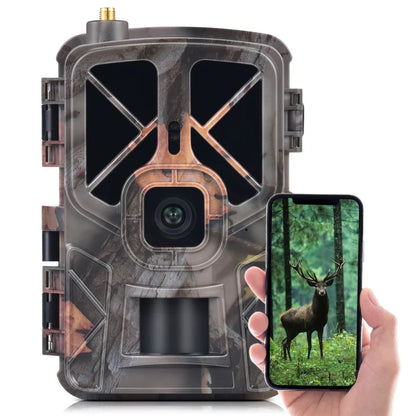 Wildcamera – Trailcamera – Jachtcamera – Wildlife Camera – Buitencamera – 36MP Foto’s – 4K Video Met Nachtzicht