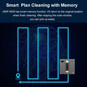 Abir - Robotstofzuiger - Stofzuiger - Dubbele waternevel - Smart Memory - Lasersensor - APP & Afstandsbediening - 3000PA - Wit
