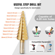 Vevor - Hydraulic Press - Hydraulic Punch - 15Ton Hydraulic Knockout Punch Driver Kit - Hole Opener