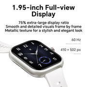 HONOR CHOICE- Smartwatch - Smartwatch Vrouwen - Smartwatch Mannen - Smartwatches - Smartwatch Android - Wereldwijde Versie- De hele dag gezondheidsmonitoring - Zwart