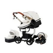 Baby Wandelwagen - Buggy - Inklapbare Buggy - Opvouwbare Buggy - Inklapbare Buggy NewBorn - 3 in 1 -BabyWalker- Lichtgewicht - voor Newborn - Wit