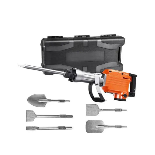 Elektrische Breekhamer – Sloophamer – Breekhamer Voor Beton – Breekmachine – 2200 Watt Motor – 360° Draaibare Handgreep