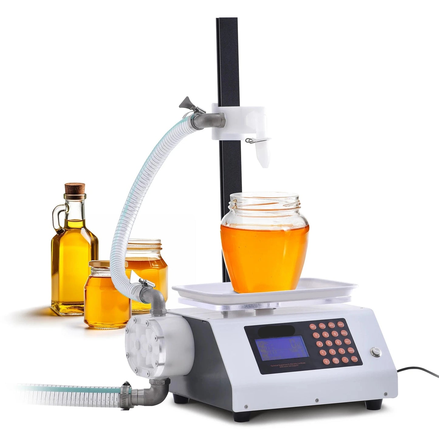 Digitale Vulmachine – Vloeistoffen Vulapparaat – Pasta Afvuller – Automatische Vulfiller – 120W Pomp – 50 Tot 5000 Gram