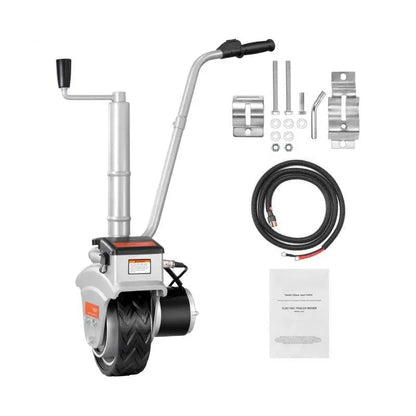 Elektrische Trailer Dolly – Trailer Verplaatsen – Caravan Dolly – Aanhanger Schuifhulp – 350 Watt Motor – Verstelbare Kleminstallatie