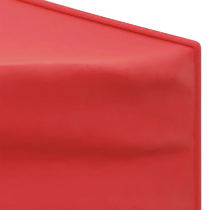 Tuinpaviljoen – Partytent – Tent – Vouwtent – Schaduwdoek – 210D Oxford Waterdicht – Stevig Stalen Frame - 3x3 m -Rood