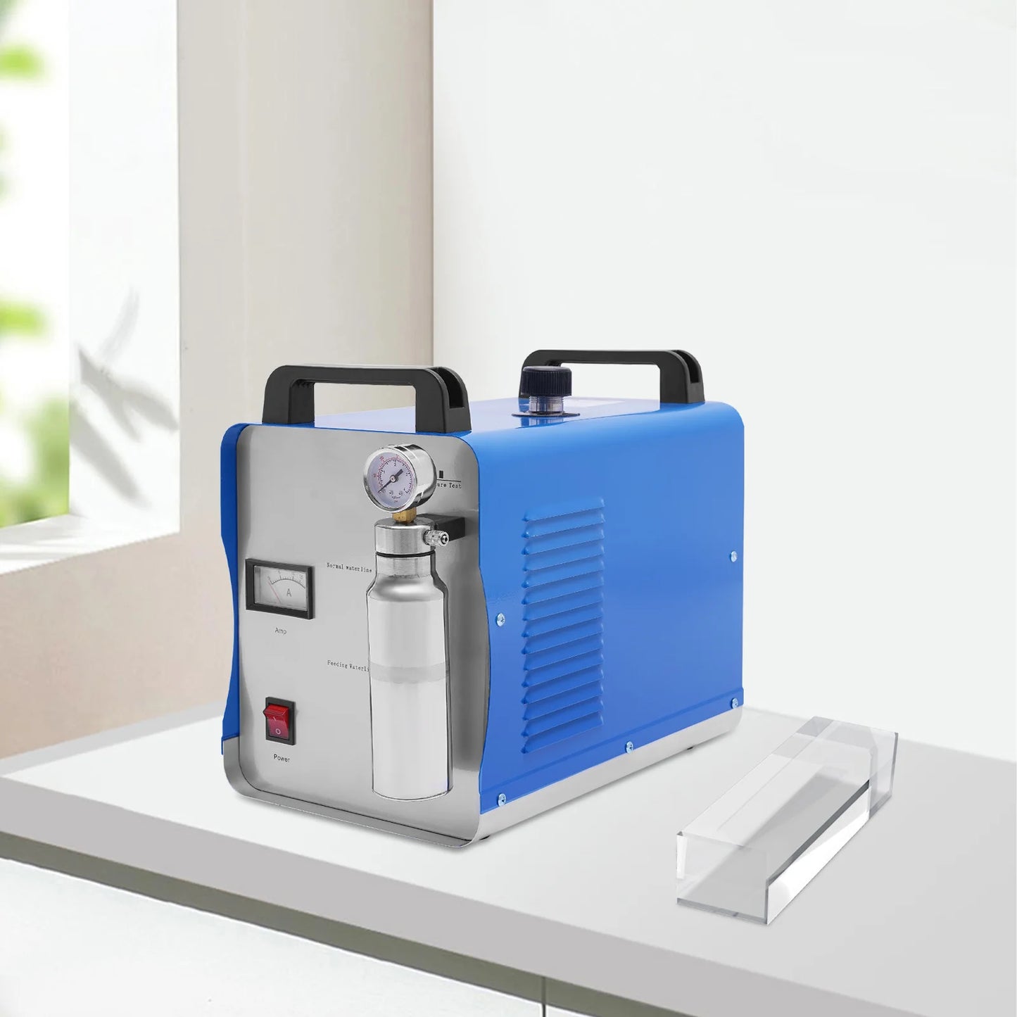 Tafelflammenpolijstmachine – Acryl Polijstmachine – Vlam Polijstmachine – Compact – Verstelbare Vlam – 95 Liter Gas per Uur – Roestvrij Staal