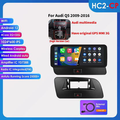 Android 13 Autoradio – Multimedia Speler – 2DIN Radio – CarPlay – GPS Navigatie – 10,25 Inch Touchscreen – Scherp 1920x720 Display