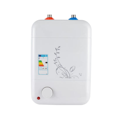 Onderbouw elektrische -  Doorstroomboiler -  Met temperatuurregelaar -Warmwaterapparaat voor -  Beperkte Ruimtes - 8L - 220V - Wit
