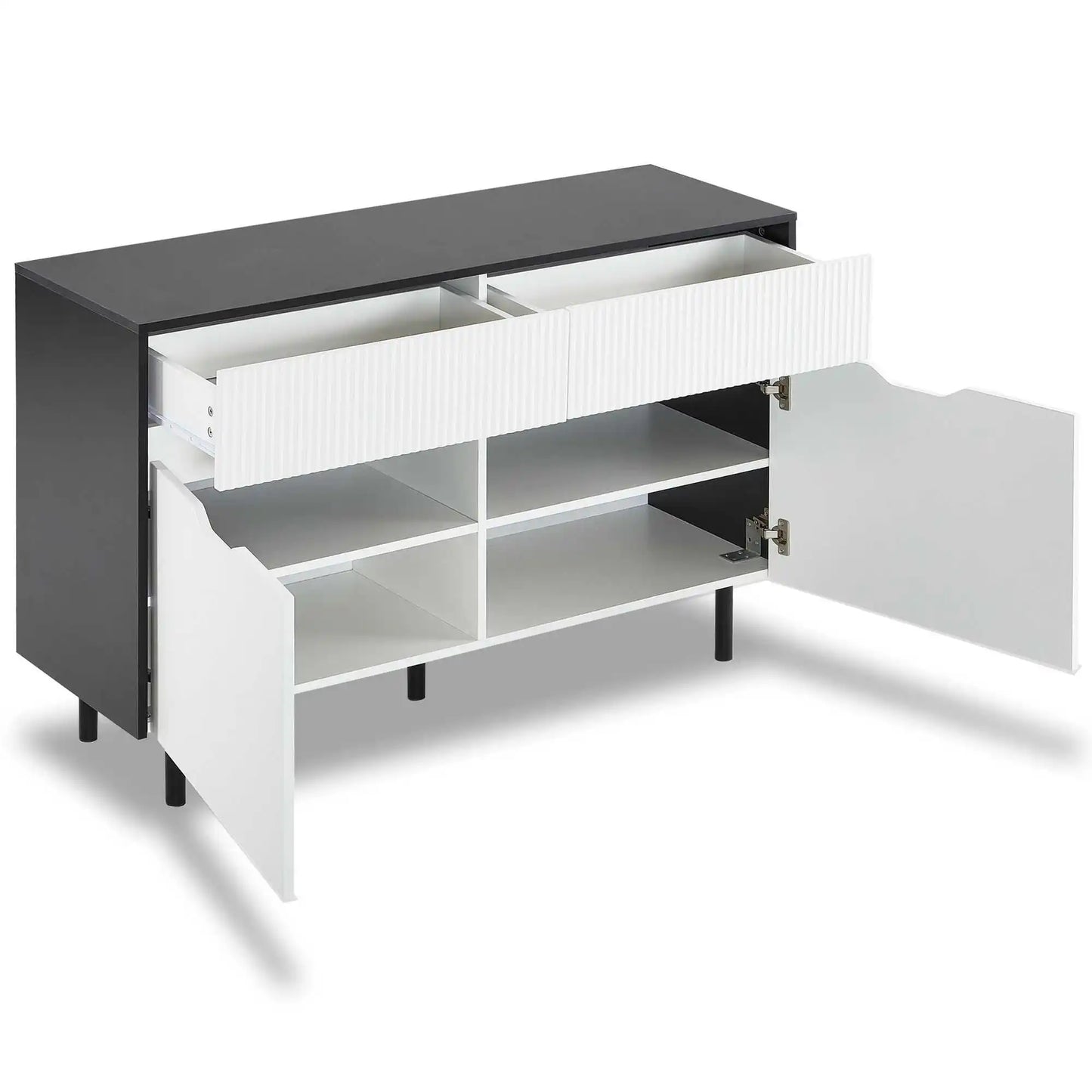 Kast – Opbergruimte – Buffetkast – Tv-meubel – Koffiebalie – 120 Cm Breed – Verstelbare Planken