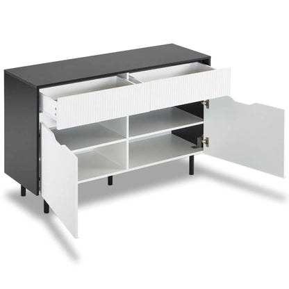 Kast – Opbergruimte – Buffetkast – Tv-meubel – Koffiebalie – 120 Cm Breed – Verstelbare Planken