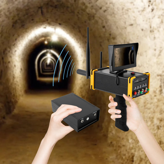 Metaaldetector – Schatzoekersapparaat – Metaalvinder – Graveraar – Metaaldetector – Groot Bereik 16 Meter – Weerbestendig ABS-Materiaal
