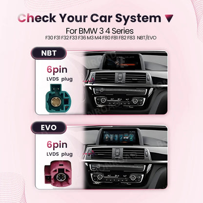 Multimedia Unit BMW 3/4 Serie – Autoradio – Touchscreen Radio – Navigatiesysteem – Carplay Android Auto – 14,9 Inch HD Scherm – Android 13 Software