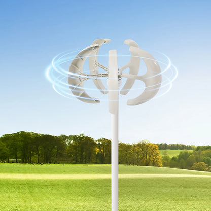 Windmolen – Windturbine – Windgenerator – Windenergie – Windspinner – 600W Vermogen – IP67 Waterdichte Controller - QUORE
