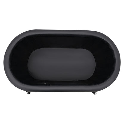 Opblaasbaar Bad – Opblaasbad – Zwembadje – Draagbaar Bad – IJsbad – 275 Liter Inhoud – Duurzaam PVC Rubber