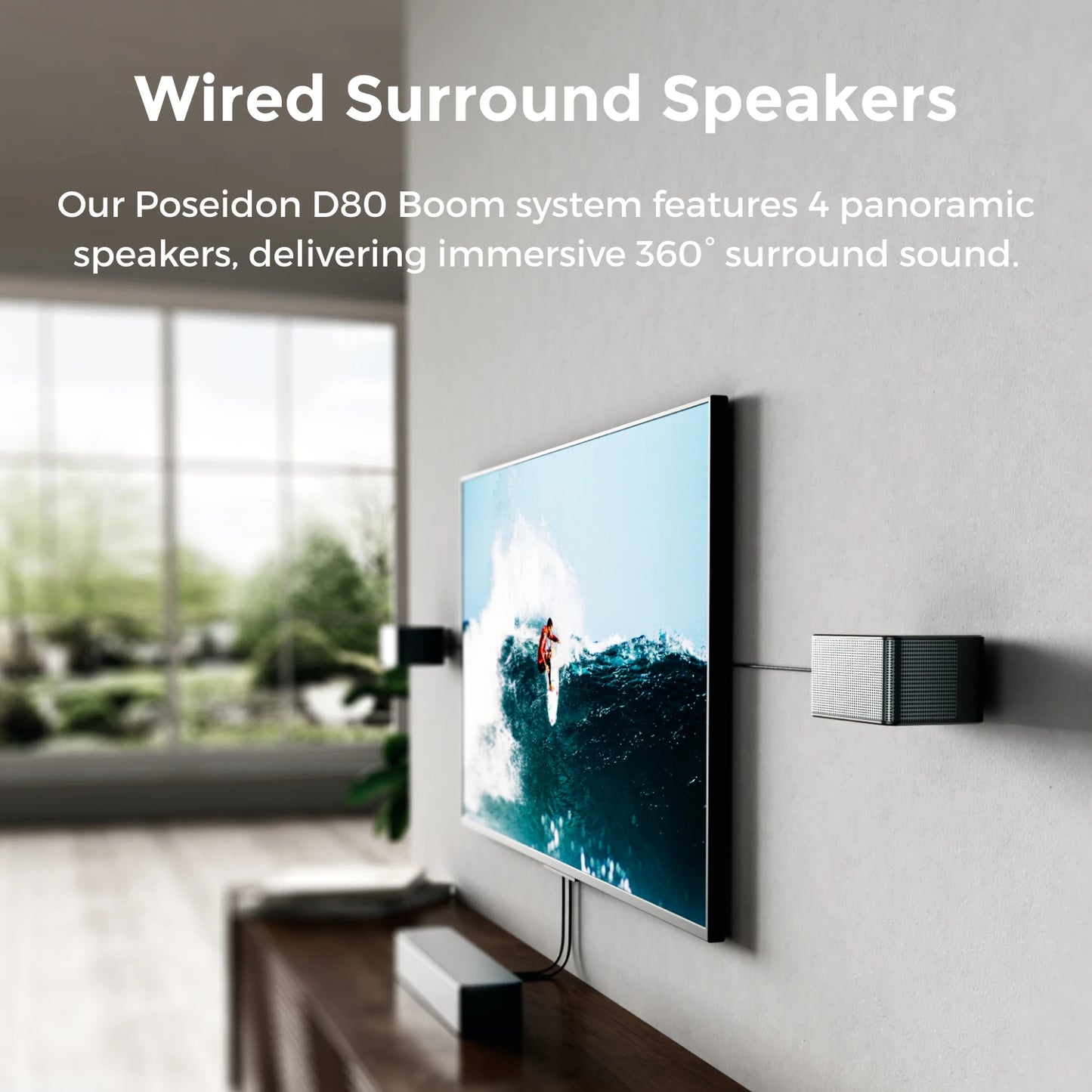 Soundbar – Luidspreker – Home Cinema – Audio Systeem – Surround Set – 7.1 Kanaals Dolby Atmos – Draadloze Subwoofer Met 500W