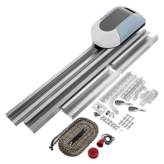 Garagedeuropener – Automatische Garagedeuropener – Stille Motor – Veiligheidssysteem – 24V DC Voeding – 1000N Trekkracht - QUORE